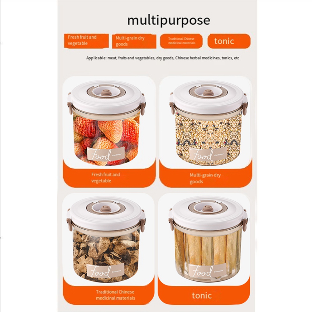 Food Storage Vacuum Containers - ABLG Manuel Pompalı Gıda Saklama Vakum