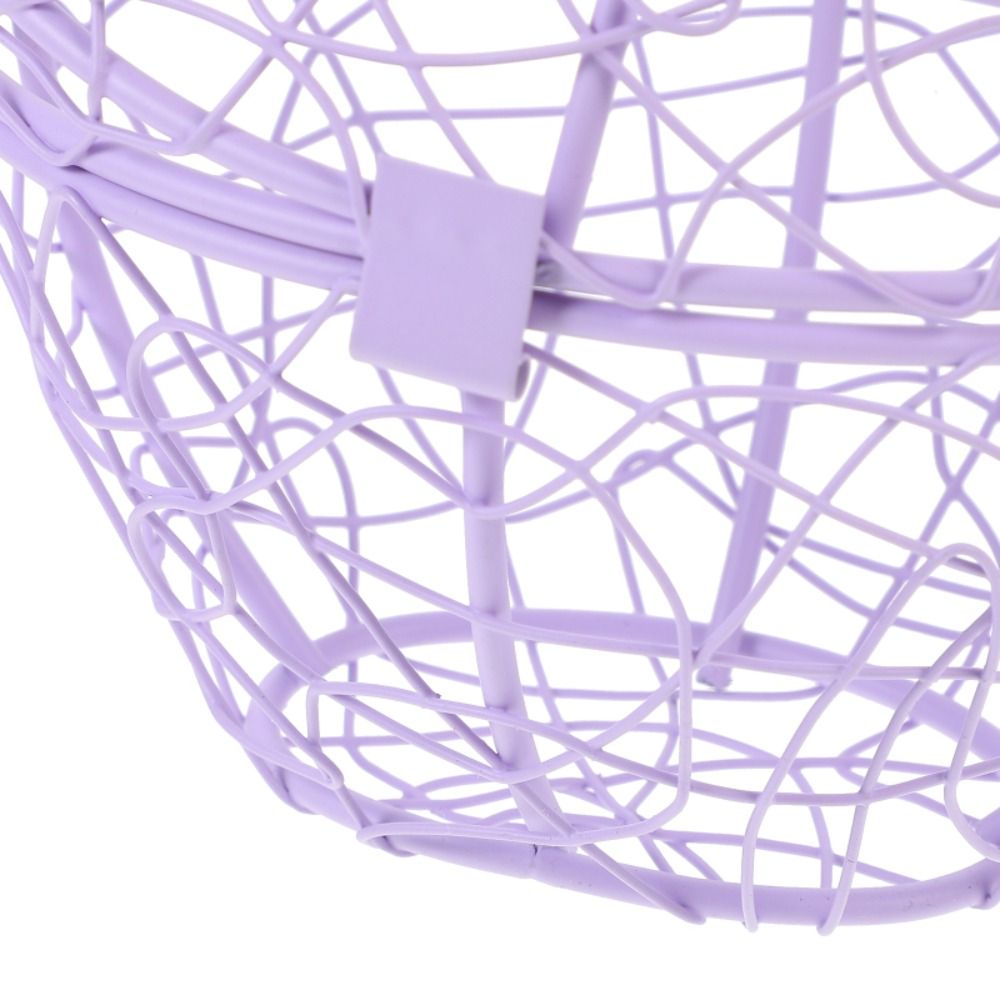 Egg Storage Holder - Taşınabilir Demir Tel Tavuk Şekli Yumurta