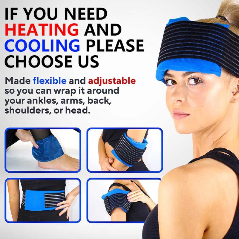 Cold Pack Ice Gel - Taşınabilir Yeniden Kullanılabilir Jel Buz Paketi
