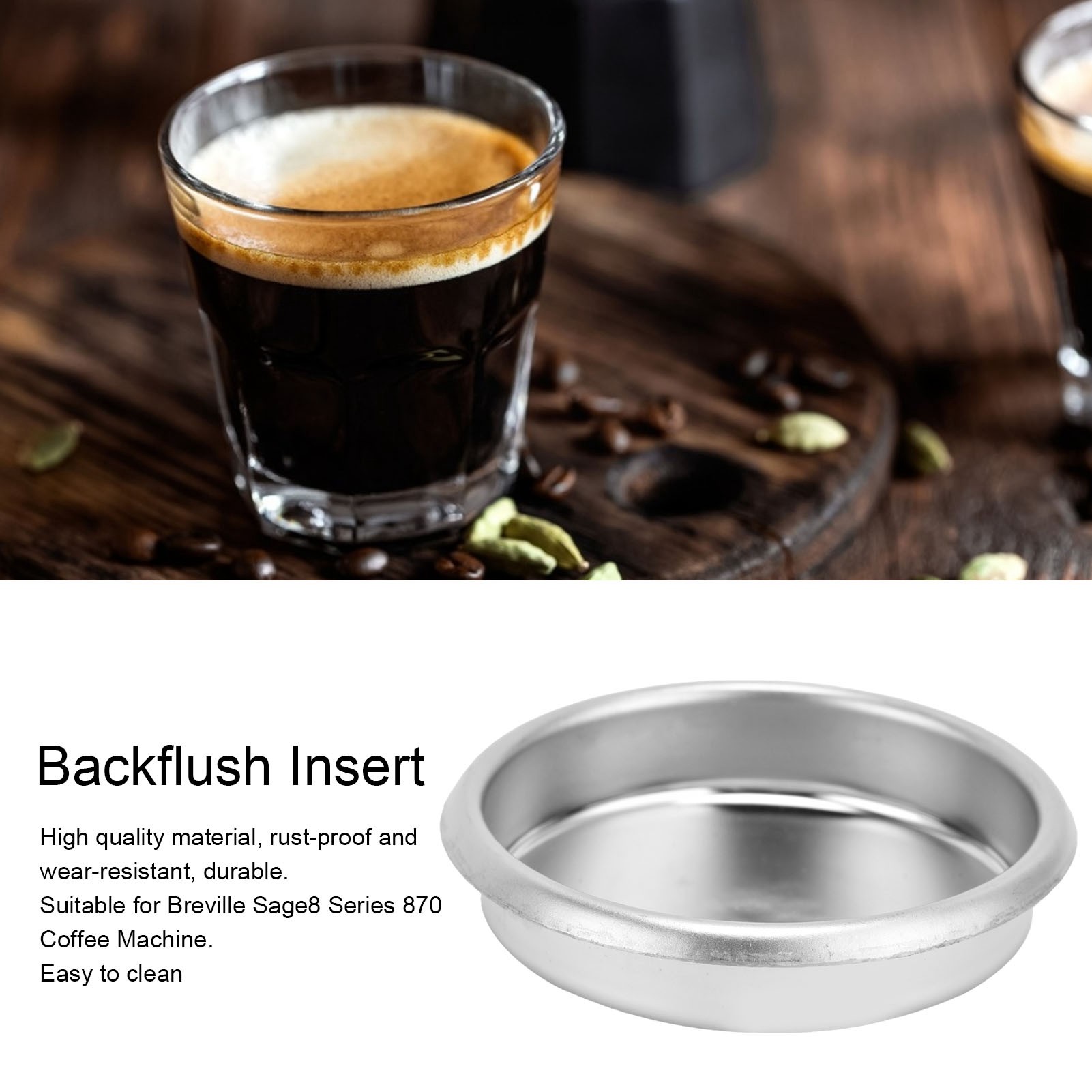 Breville Espresso Bes870 - 54mm Kahve Makinesi Paslanmaz Çelik Backflush