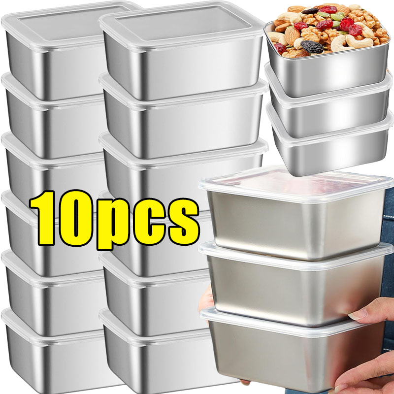 Food Storage Heat - Paslanmaz Çelik Gıda Saklama Kapları