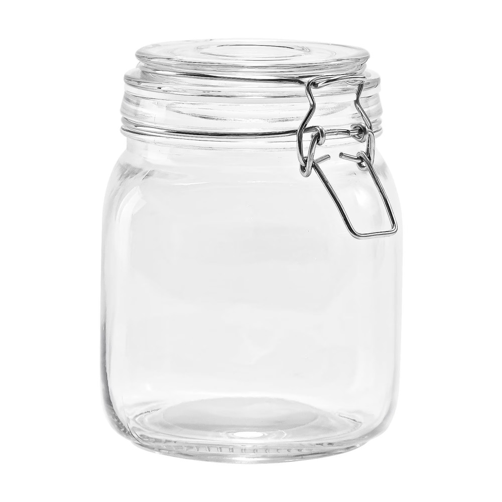 Food Storage Jars Airtight - Mainstays 38 oz Cam Gıda Saklama