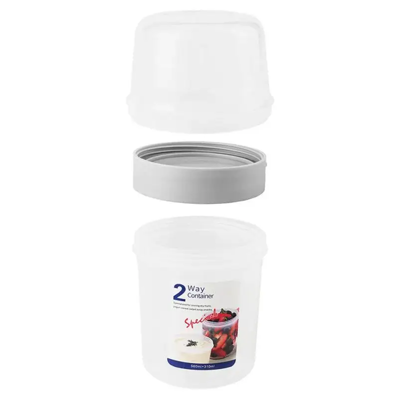Food Storage Yogurt - Kahvaltı Yulaf Ezmesi Fincan Taze Tutma