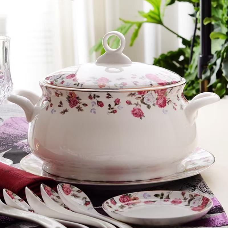 Food Storage In Plants - 9 İnç, Kemik Çini Yemek Saklama