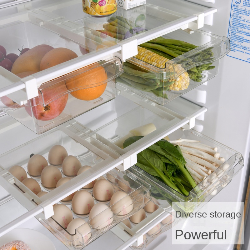 Egg Storage Holder - Buzdolabı yumurta saklama kutusu, çekmece tarzı