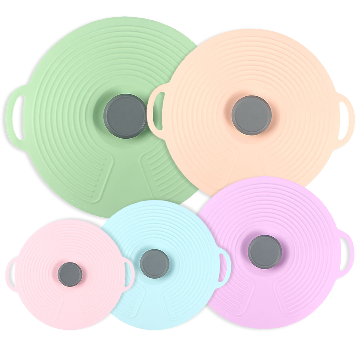 Silicone Stretch Lid - Leeseph Kase için Silikon Kapaklar, Yeniden