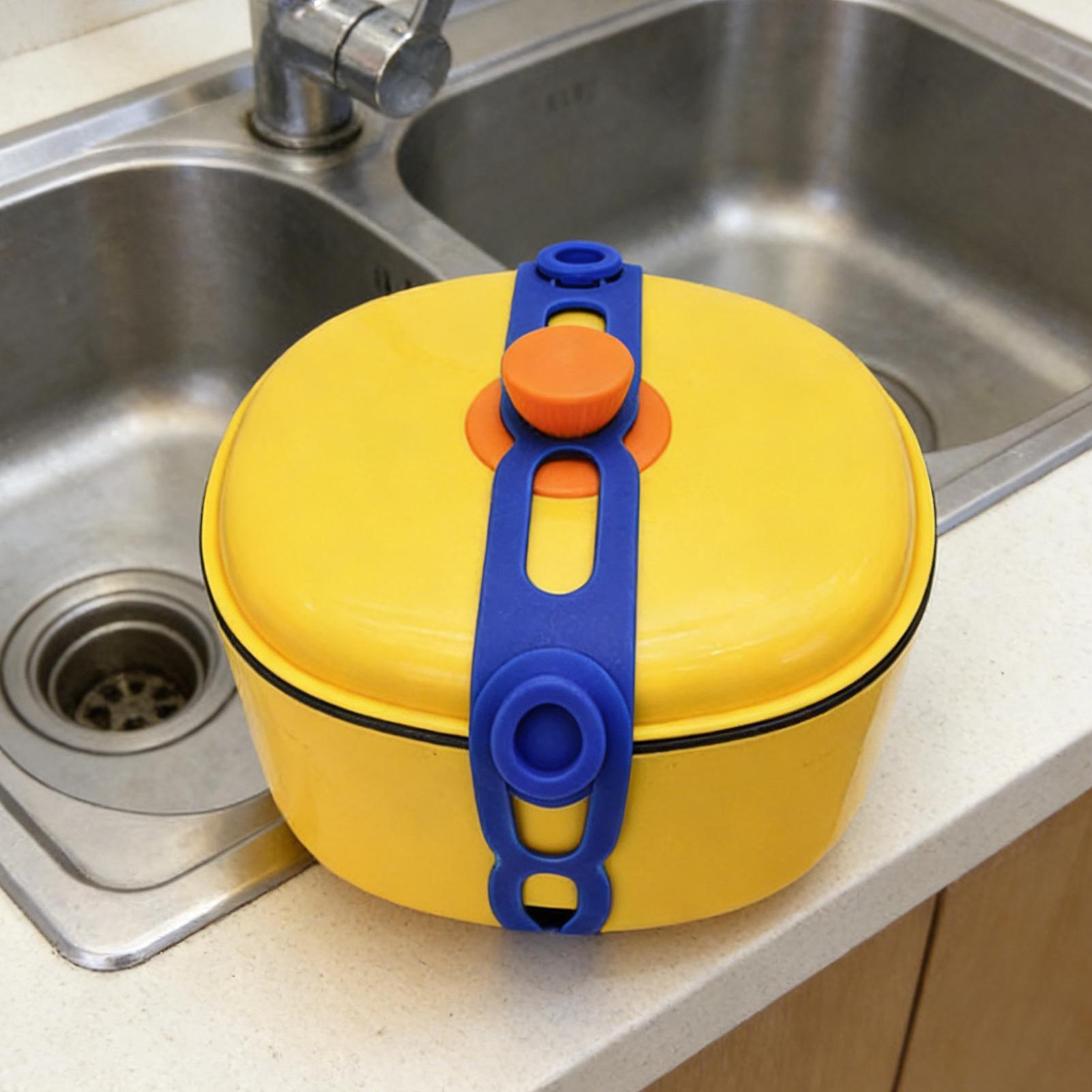 Silicone Stretch Lid - Silikon tencere kapağı askısı yeniden kullanılabilir