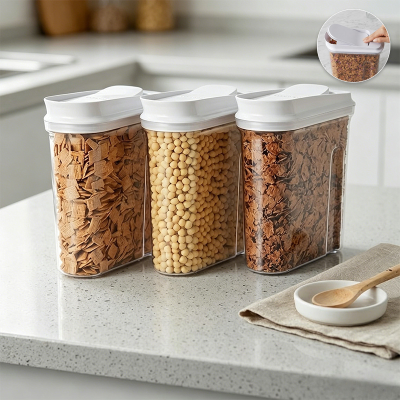 Food Storage Jars Airtight - Hava Geçirmez Gıda Saklama Kapları, Kiler