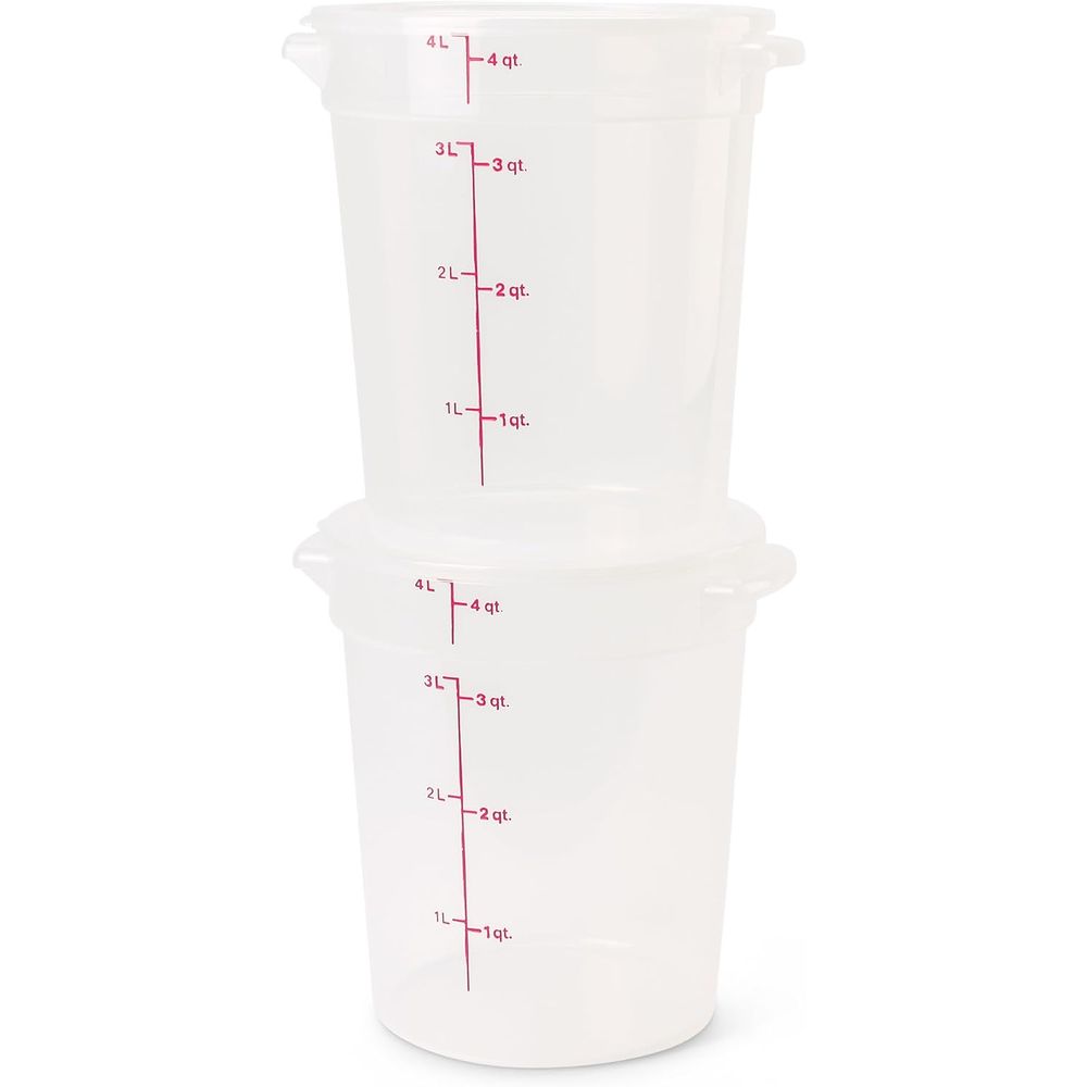 4 Quart BPA İçermeyen Kapaklı  - Food Storage Quart Containers incelemesi ve fiyatı