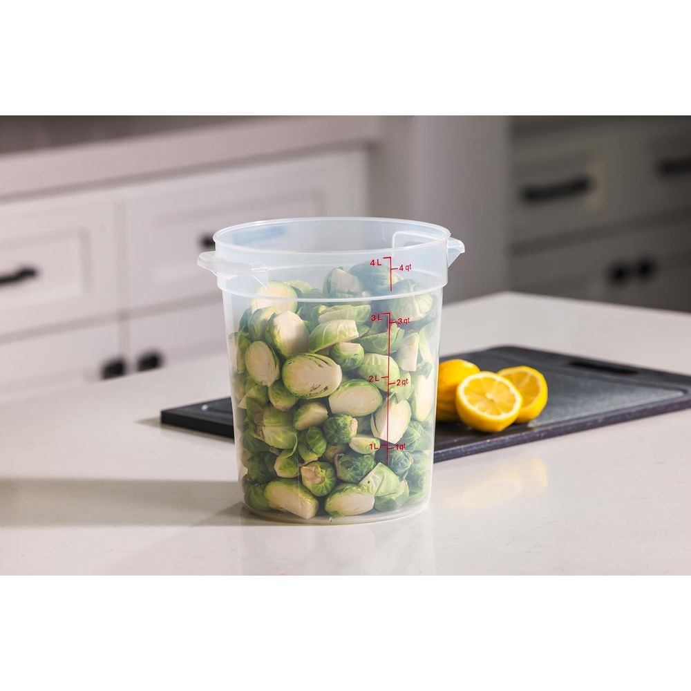 4 Quart BPA İçermeyen Kapaklı  - Food Storage Quart Containers incelemesi ve fiyatı