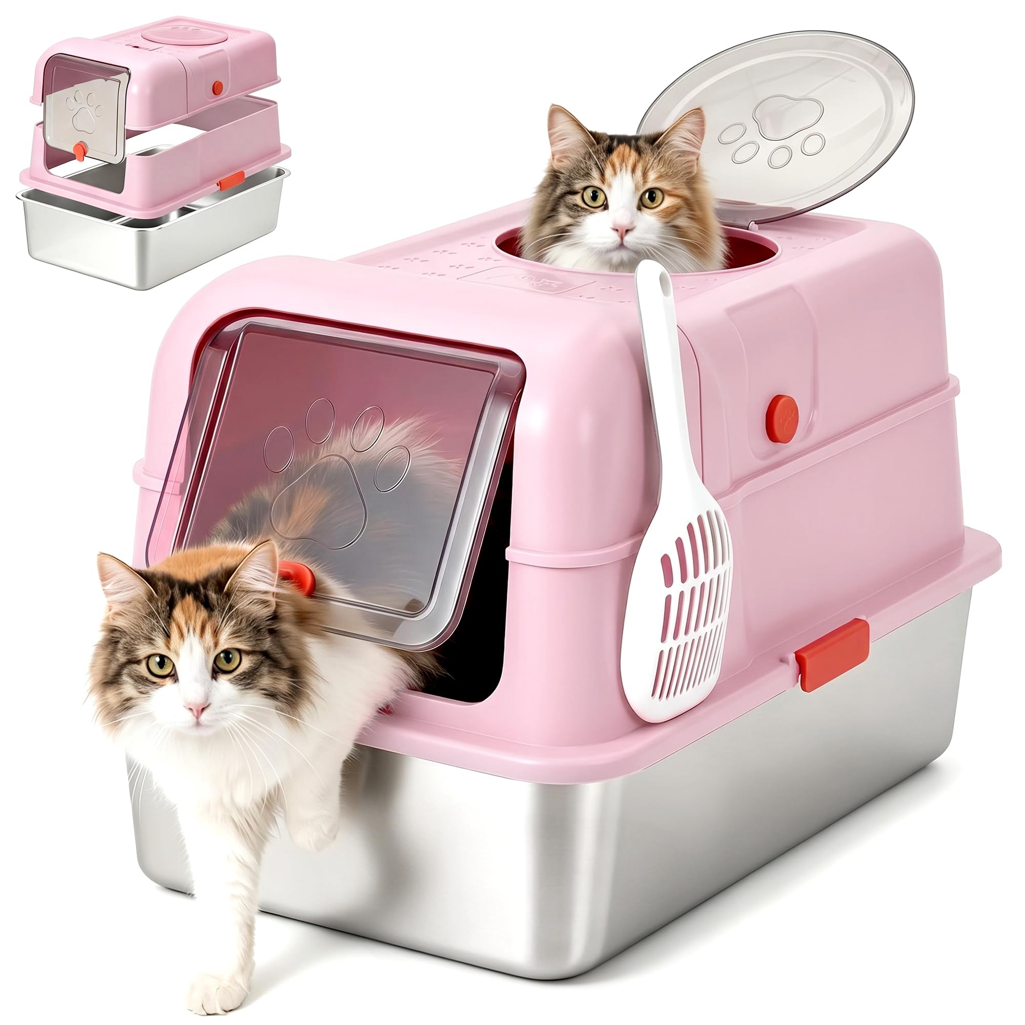 Kapaklı Paslanmaz Çelik Kedi T - Food Storage Xl incelemesi ve fiyatı