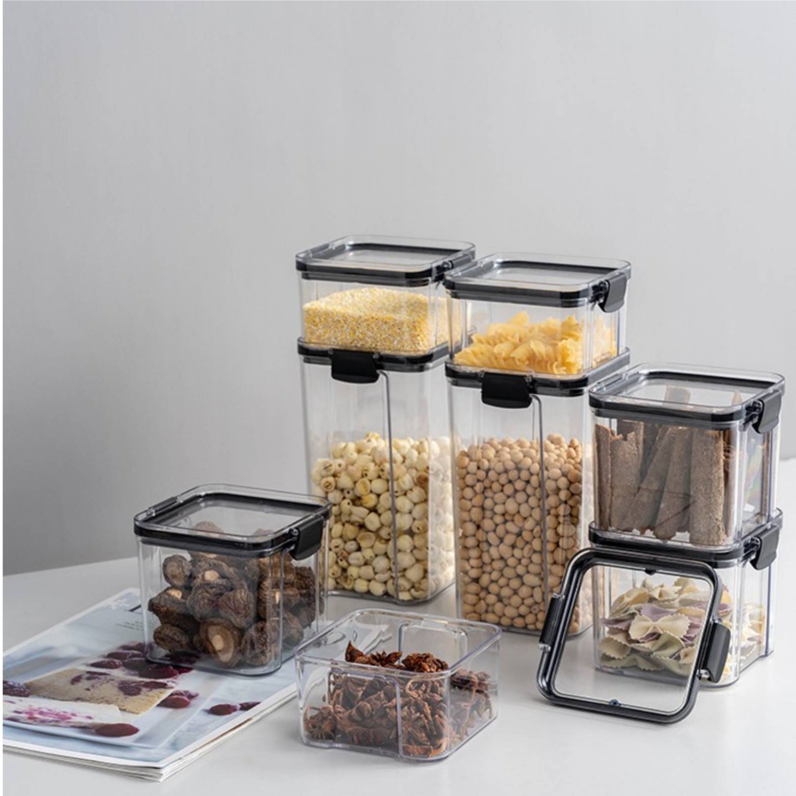 Hava Geçirmez Gıda Saklama Kab - Food Storage Jars Airtight incelemesi ve fiyatı