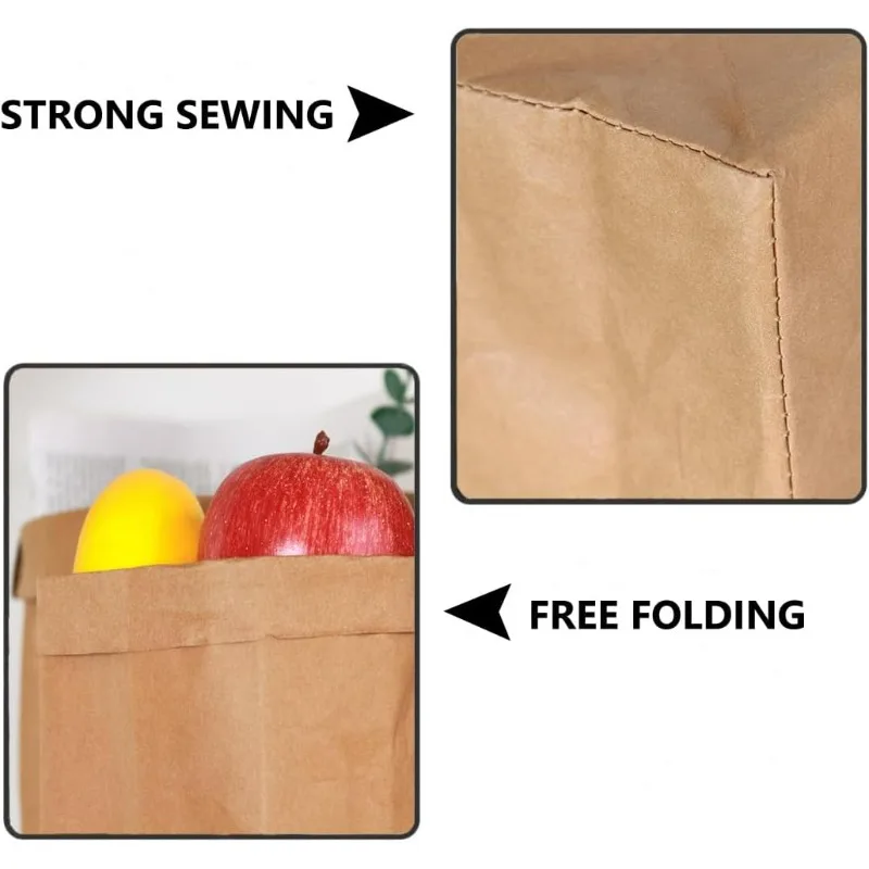 Kraft Kağıt Çanta Yıkanabilir  - Food Storage In Plants incelemesi ve fiyatı