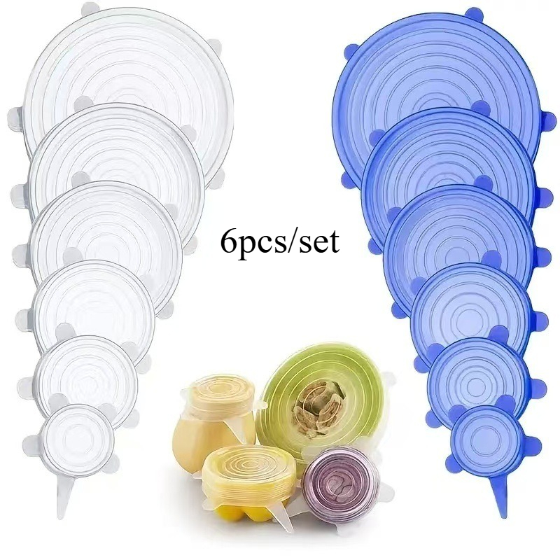 6 adet Yeniden Kullanılabilir  - Silicone Stretch Lid incelemesi ve fiyatı