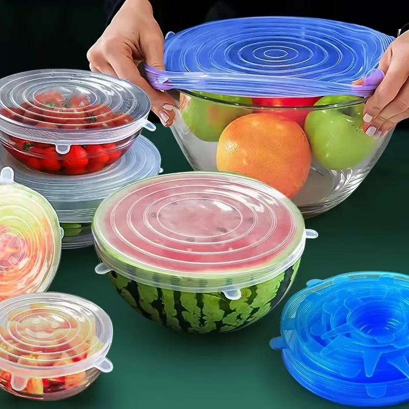 6 adet Yeniden Kullanılabilir  - Silicone Stretch Lid incelemesi ve fiyatı