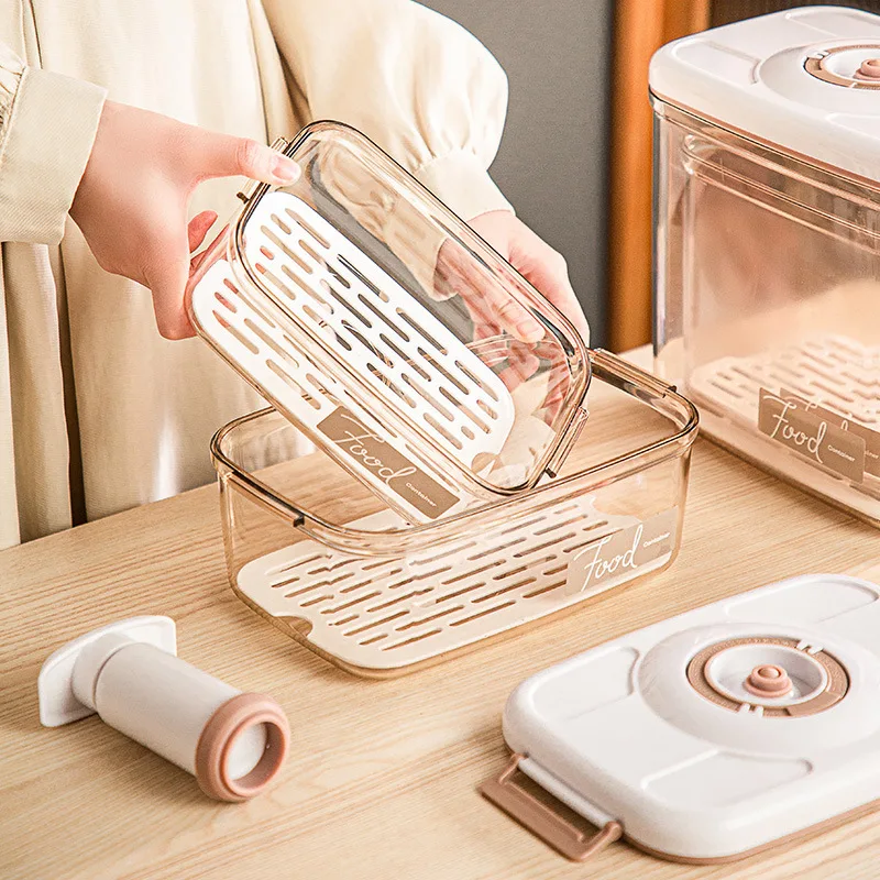 Vakumlu saklama kabı ev tipi t - Food Storage Vacuum Containers incelemesi ve fiyatı