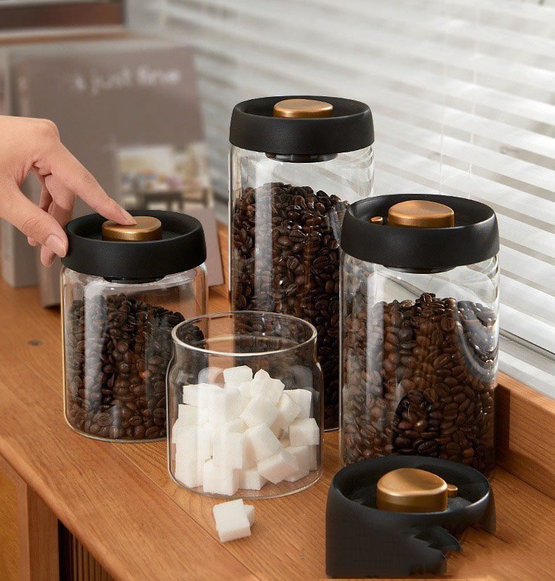 Yeni Fasulye Kahve Saklama Kab - Food Storage Vacuum Containers incelemesi ve fiyatı