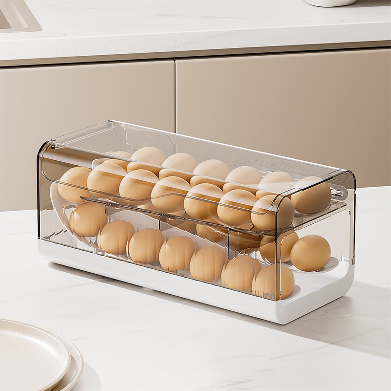 Buzdolabı için Otomatik Döner  - Egg Storage Holder incelemesi ve fiyatı