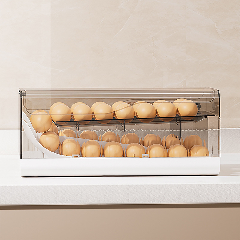 Buzdolabı için Otomatik Döner  - Egg Storage Holder incelemesi ve fiyatı