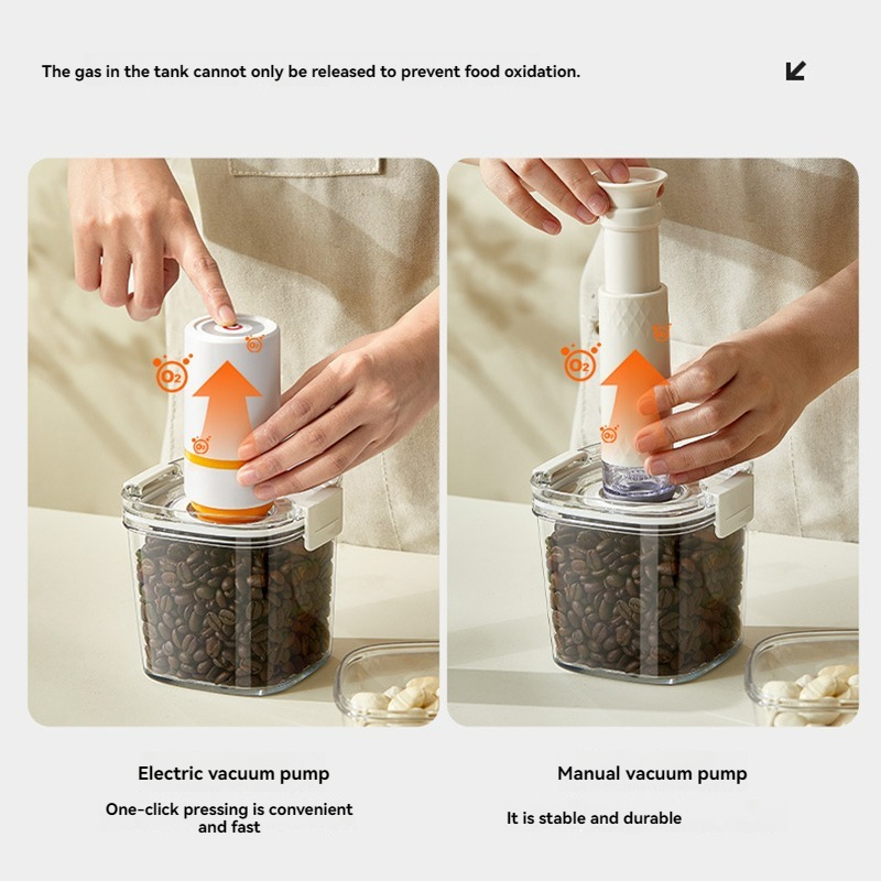 Vakum Mühür Kabı Kahve Çekirde - Food Storage Vacuum Containers incelemesi ve fiyatı