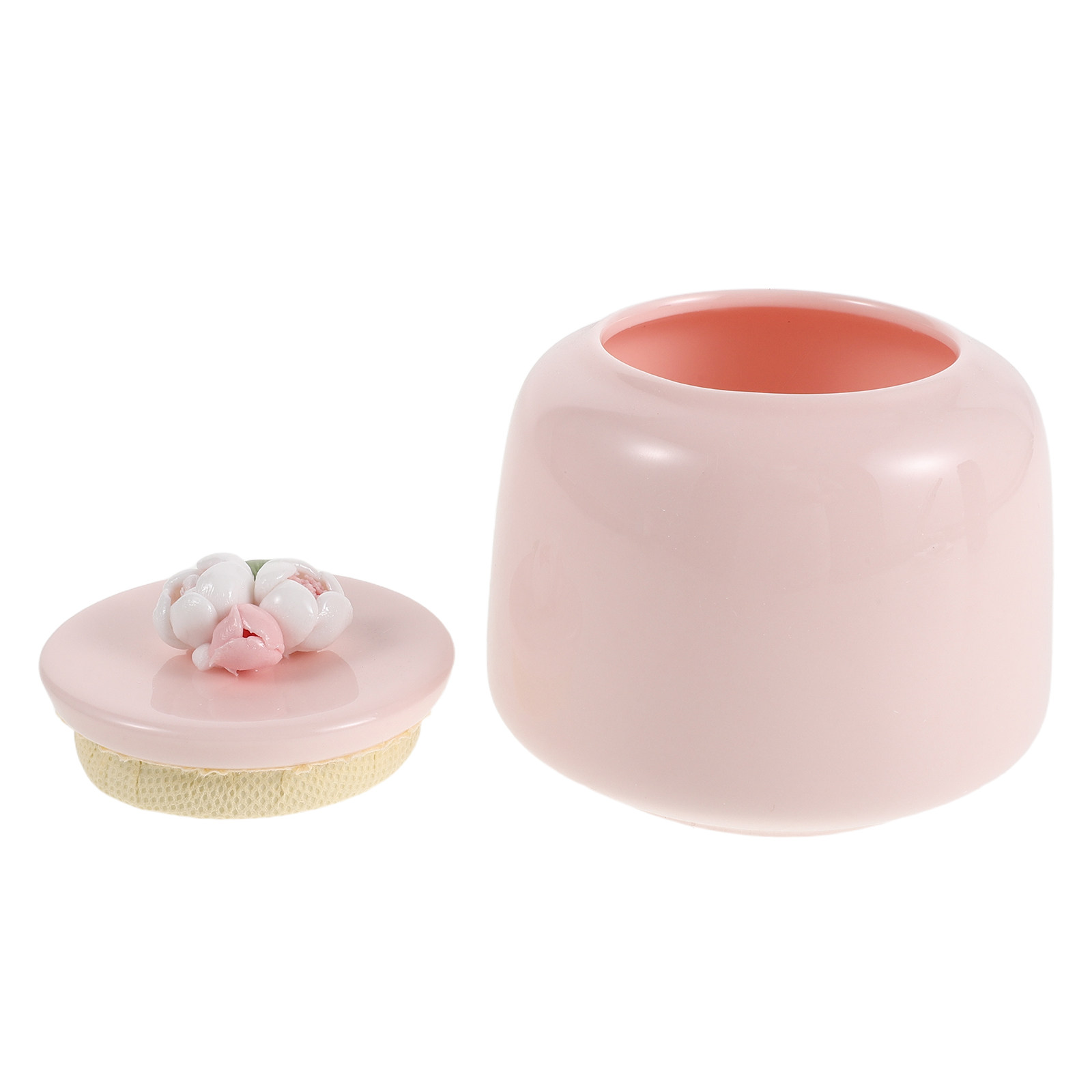 Seramik Çay Kavanozu Pembe Por - Food Storage Jars Airtight incelemesi ve fiyatı