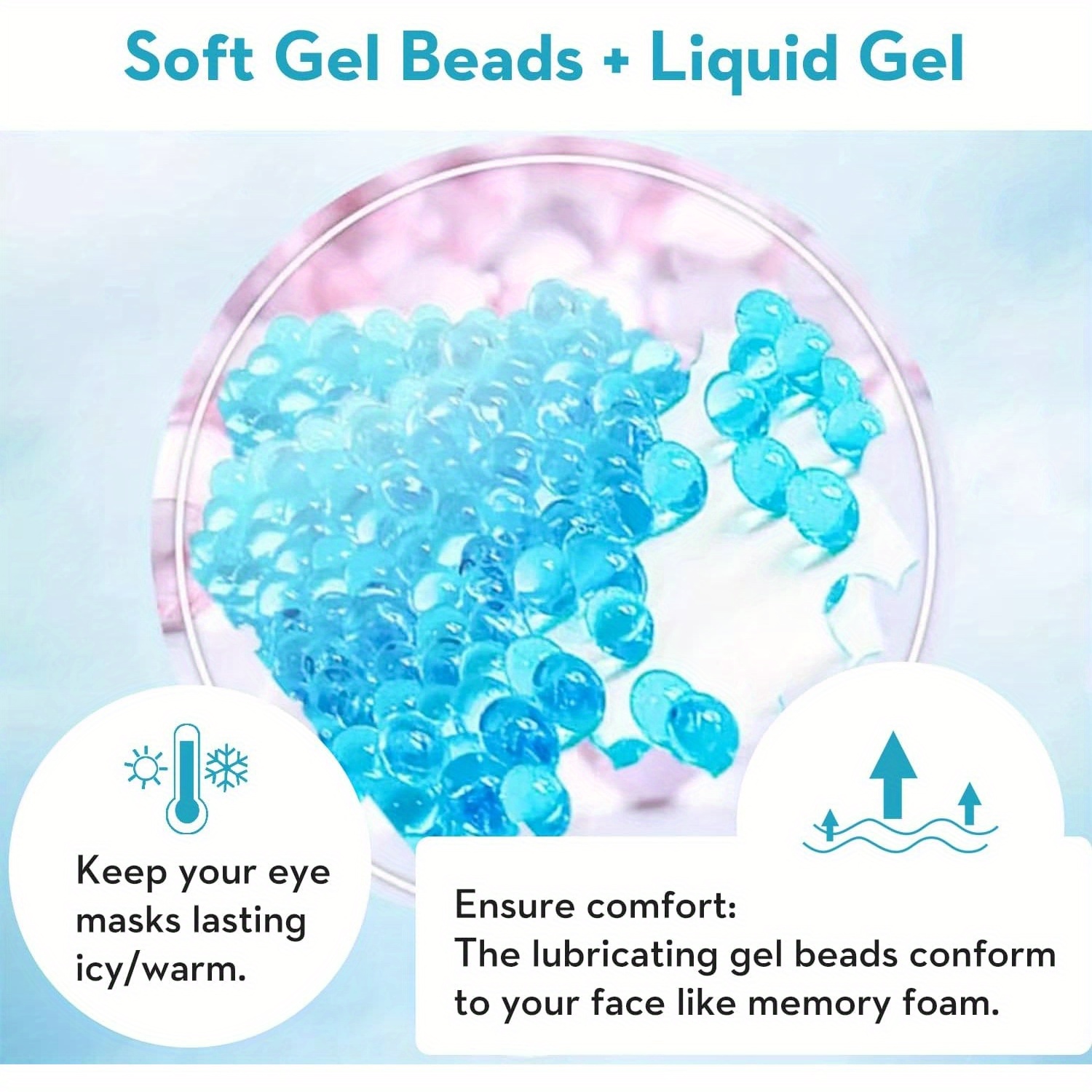 2 Adet/takım Jel Göz Maskesi K - Cold Pack Ice Gel incelemesi ve fiyatı