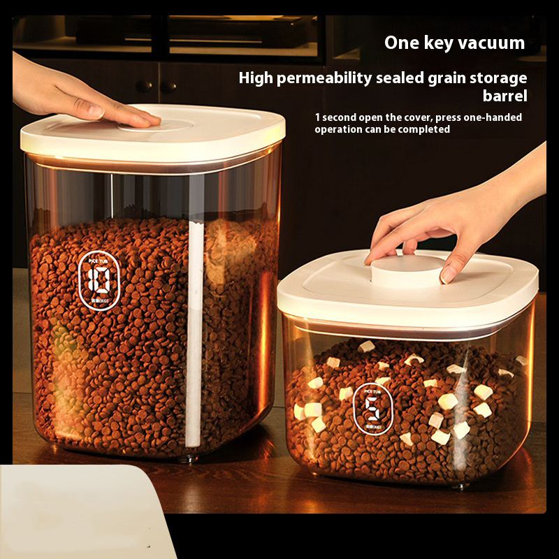 Kedi Maması Saklama Kovası, Mü - Food Storage Vacuum Containers incelemesi ve fiyatı