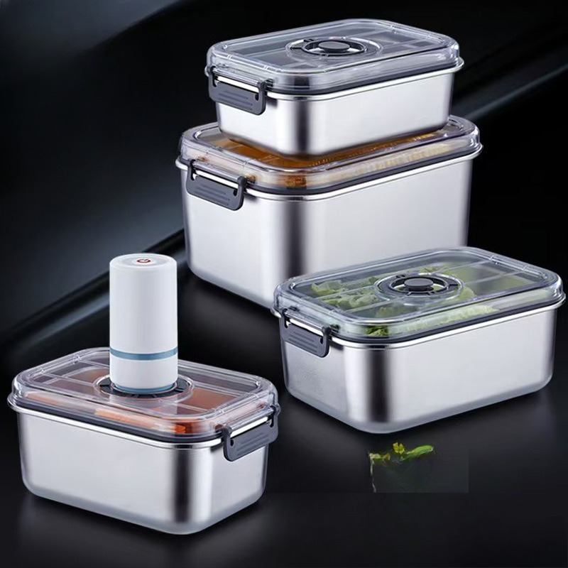 Paslanmaz Çelik Vakumlu Gıda S - Food Storage Vacuum Containers incelemesi ve fiyatı