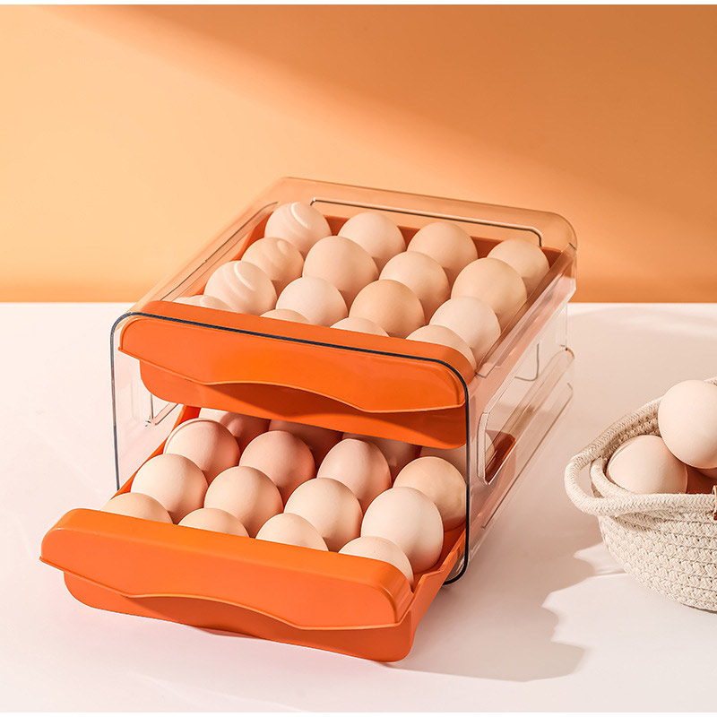 Çift Katmanlı Çekmeceli Yumurt - Egg Storage Holder incelemesi ve fiyatı