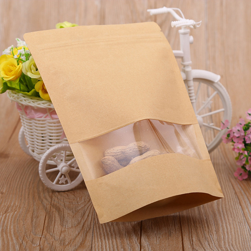 50 Adet Kraft Kağıt Fermuarlı  - Food Storage Bag incelemesi ve fiyatı