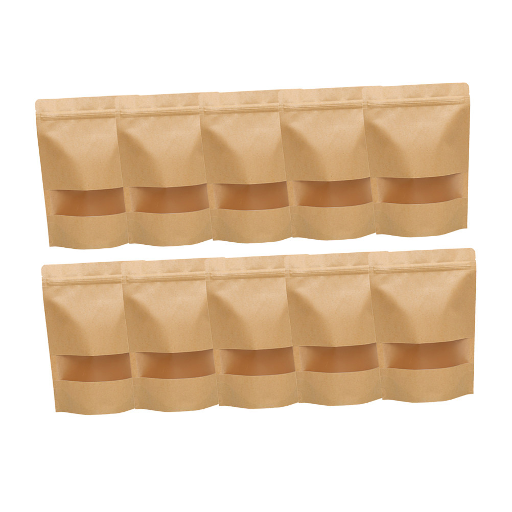 50 Adet Kraft Kağıt Fermuarlı  - Food Storage Bag incelemesi ve fiyatı