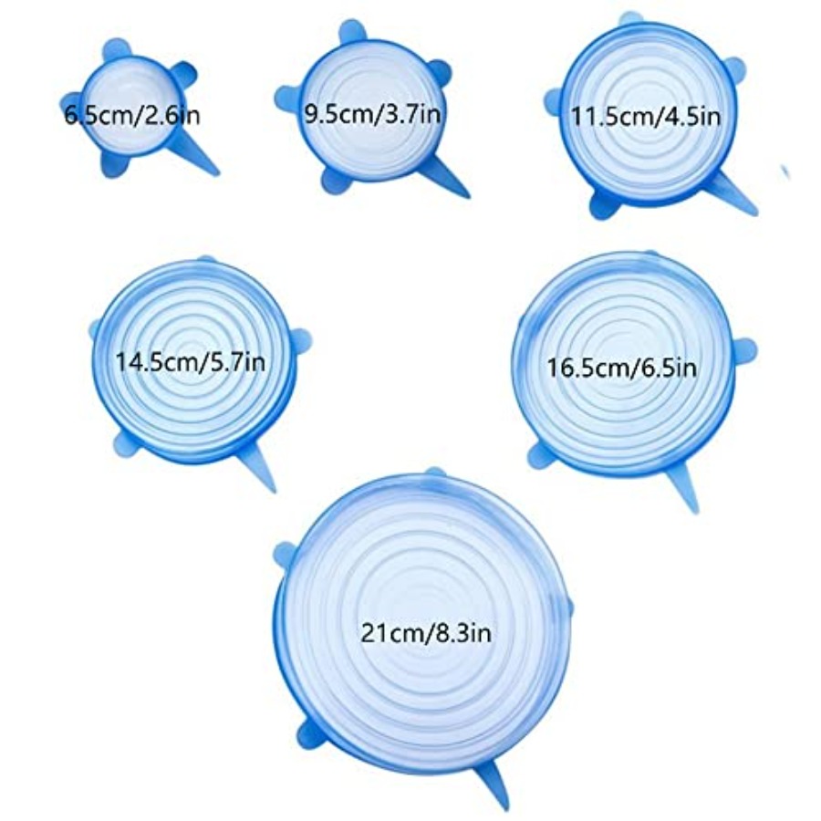 12'li Silikon Esnek Kapak Seti - Silicone Stretch Lid incelemesi ve fiyatı