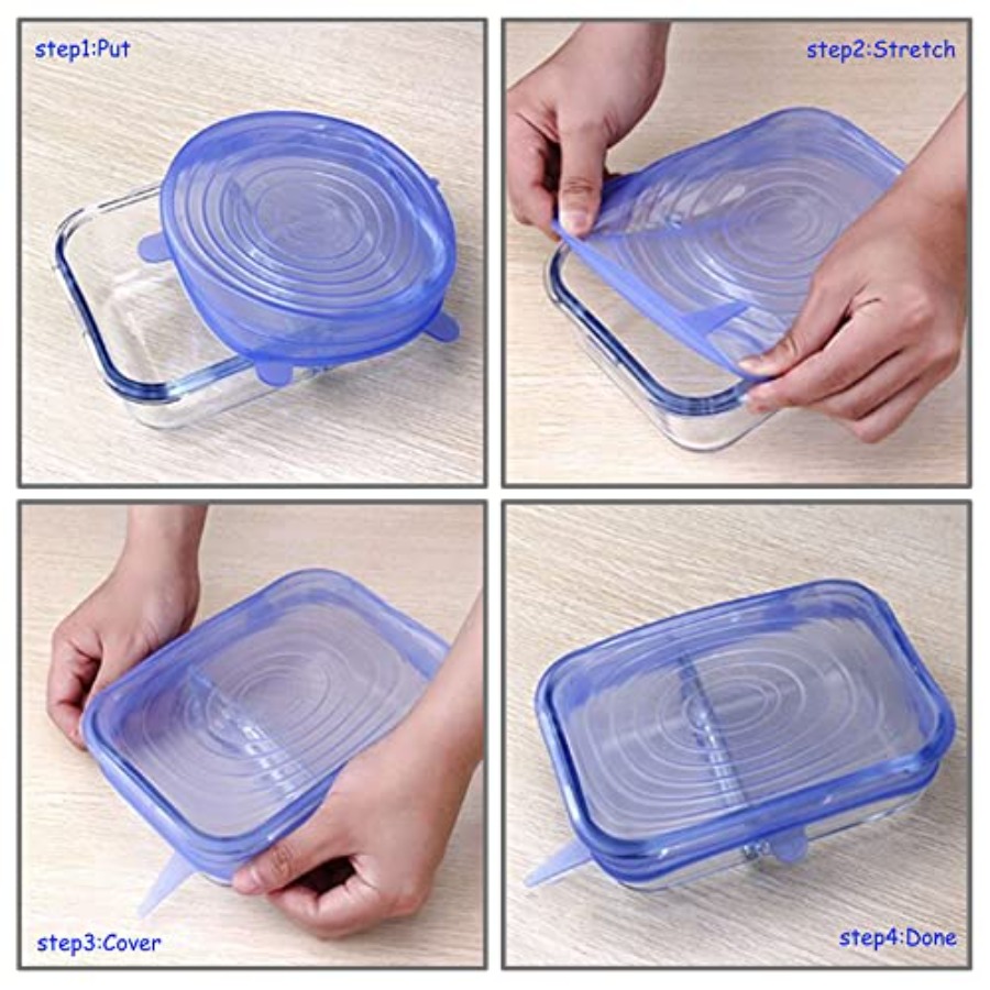 12'li Silikon Esnek Kapak Seti - Silicone Stretch Lid incelemesi ve fiyatı