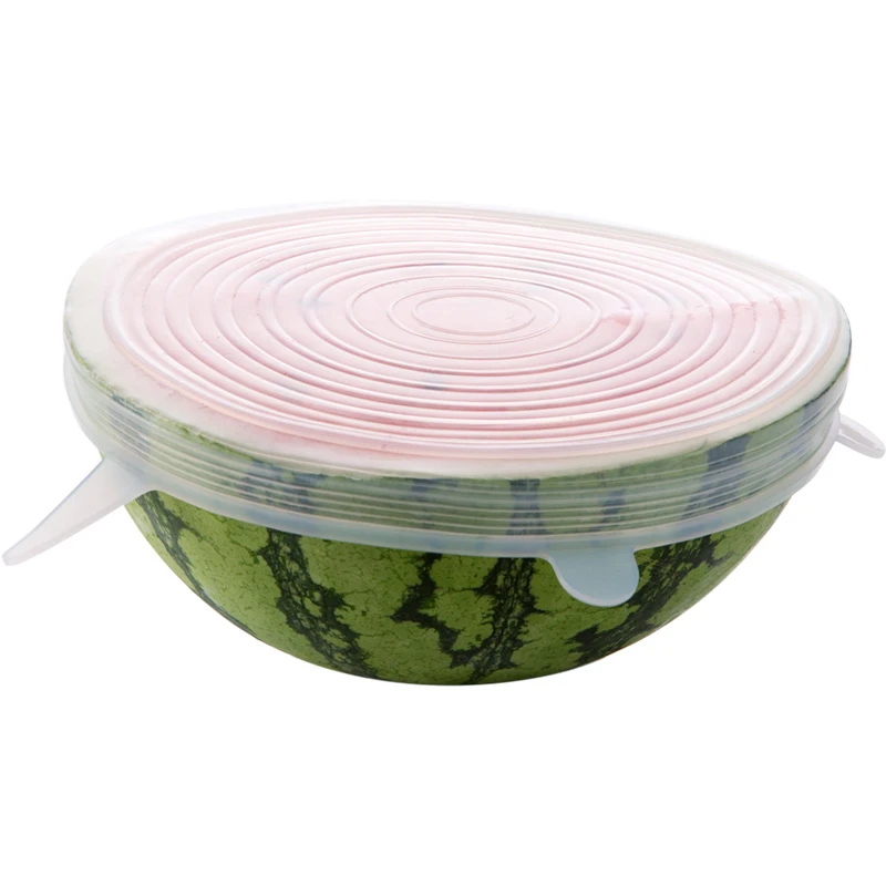 6 adet uyarlanabilir kapak sil - Silicone Stretch Lid incelemesi ve fiyatı