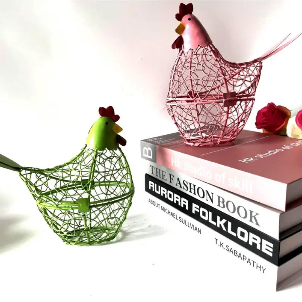 Taşınabilir Demir Tel Tavuk Şe - Egg Storage Holder incelemesi ve fiyatı