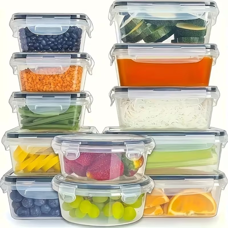 4 Parçalı Şeffaf Gıda Saklama  - Food Storage Heat incelemesi ve fiyatı