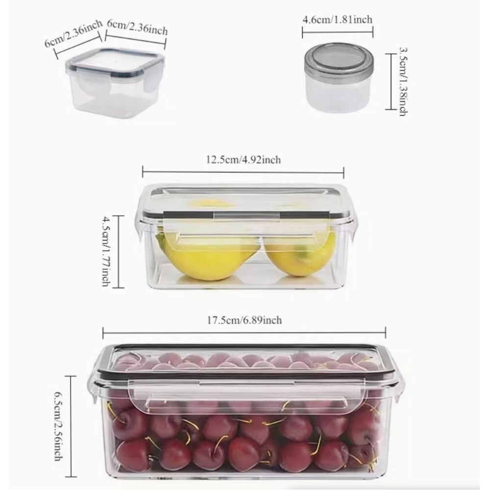 4 Parçalı Şeffaf Gıda Saklama  - Food Storage Heat incelemesi ve fiyatı