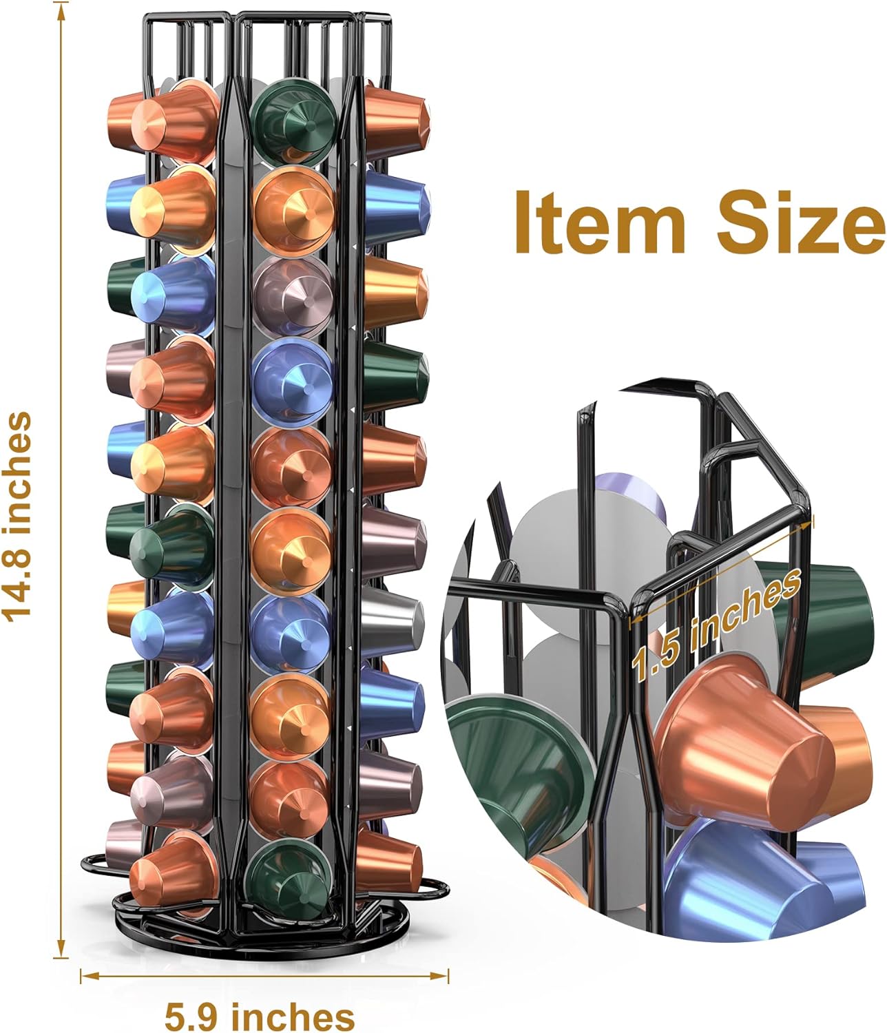 Nespresso OriginalLine için Ka - Food Storage Xl incelemesi ve fiyatı