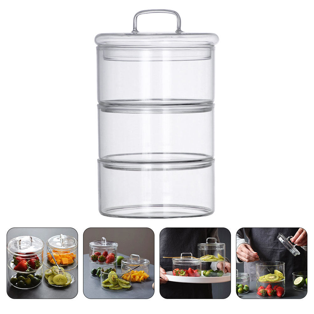 1 takım şeffaf cam saklama kab - Food Storage Jars & Containers incelemesi ve fiyatı