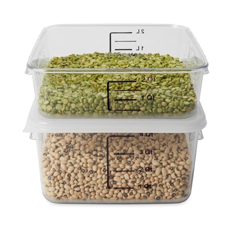 Yerden Tasarruf Sağlayan Kare  - Food Storage Quart Containers incelemesi ve fiyatı