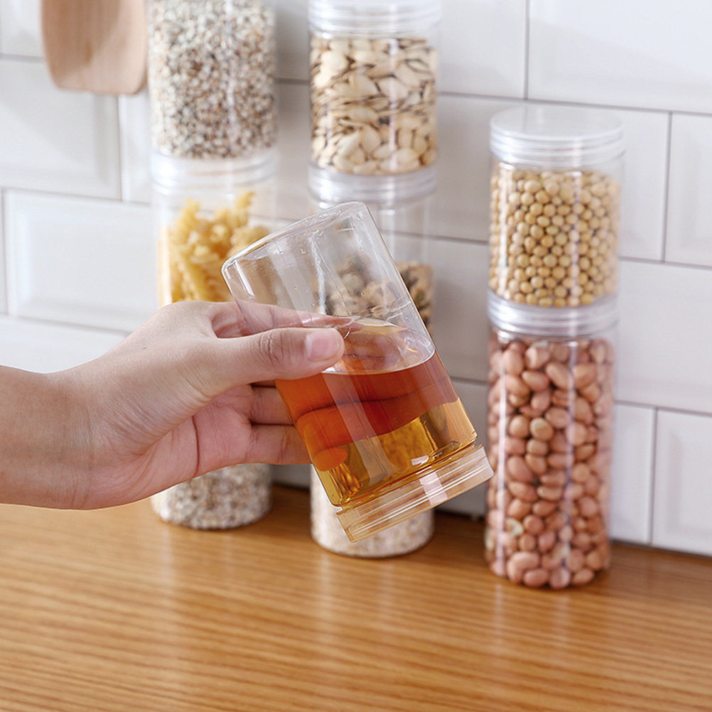 10 adet şeffaf yüksek kaliteli - Food Storage Jars Airtight incelemesi ve fiyatı