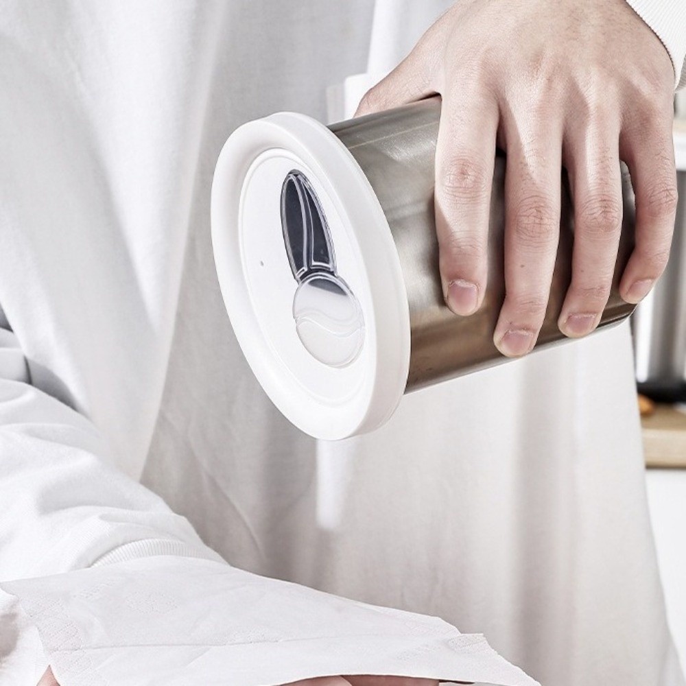 Paslanmaz Çelik Kahve Çekirdeğ - Food Storage Jars Airtight incelemesi ve fiyatı