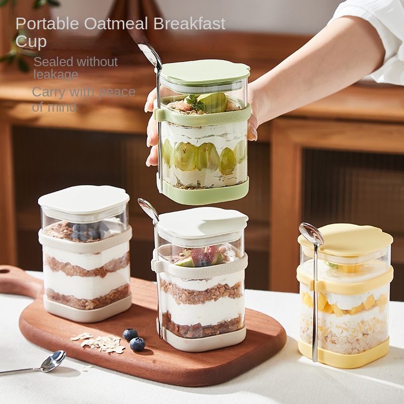 Kaşıklı Cam Gecelik Yulaf Ezme - Food Storage Yogurt incelemesi ve fiyatı