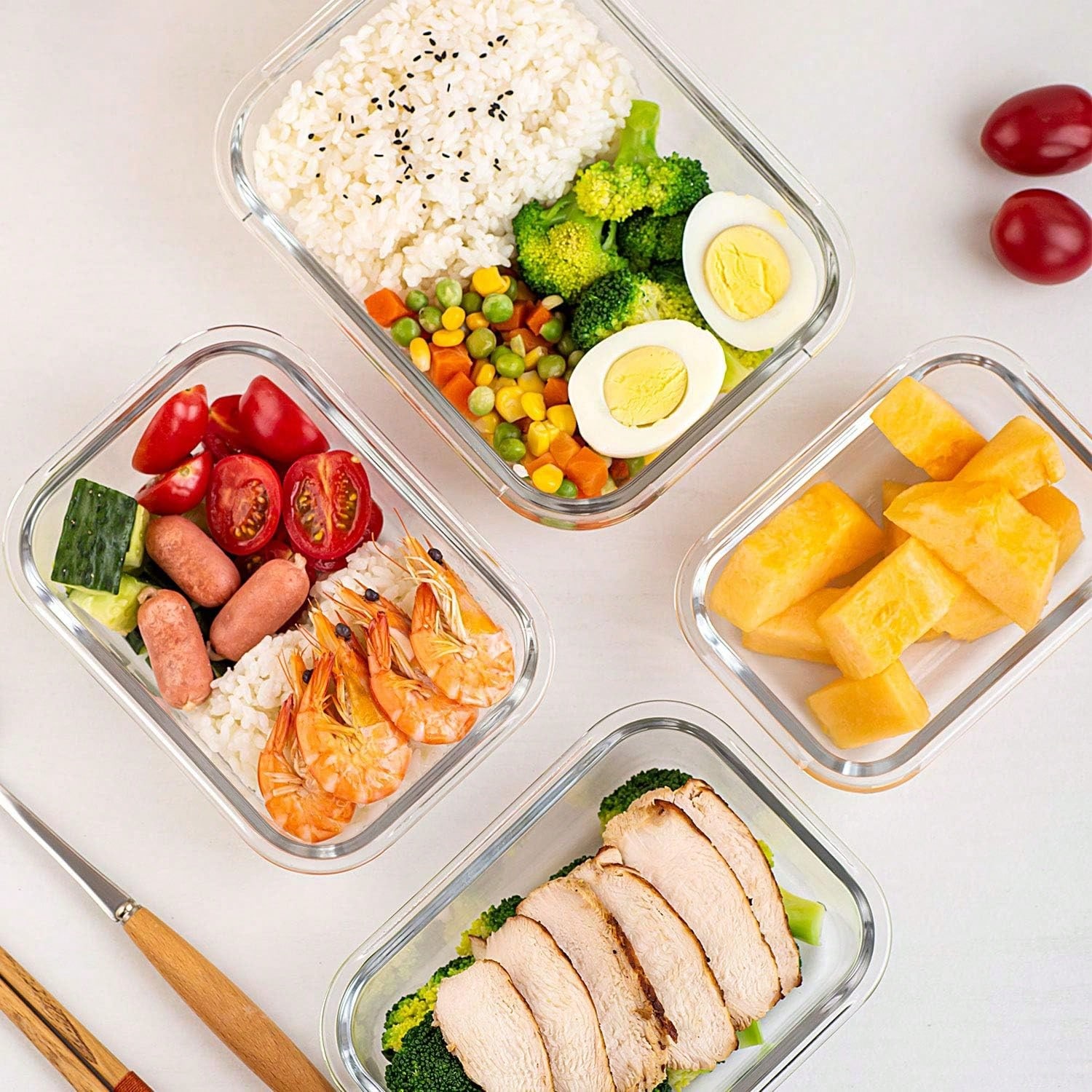 10'lu Paket Cam Yemek Hazırlık - Food Storage Heat incelemesi ve fiyatı