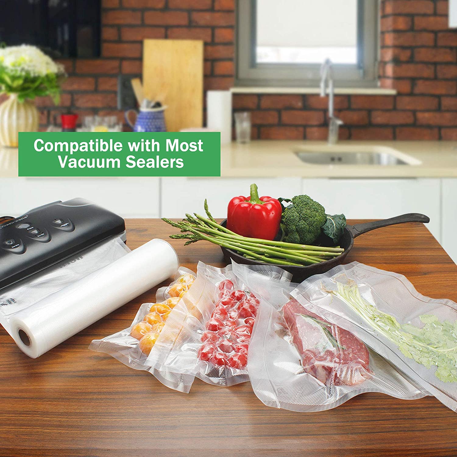 Gıda için vakum torbaları Vaku - Food Storage Bag incelemesi ve fiyatı
