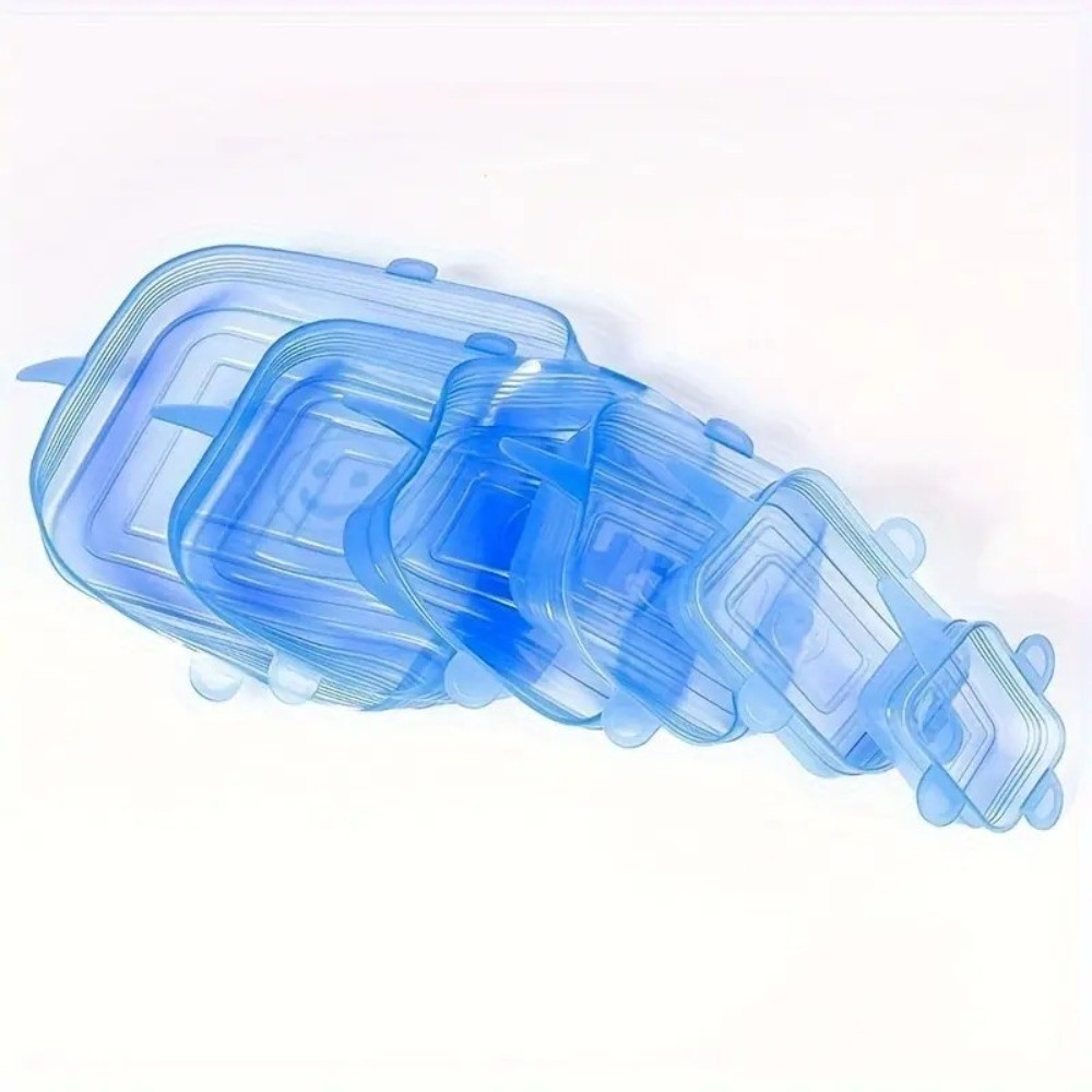 6 adet kullanışlı yeniden kull - Silicone Stretch Lid incelemesi ve fiyatı