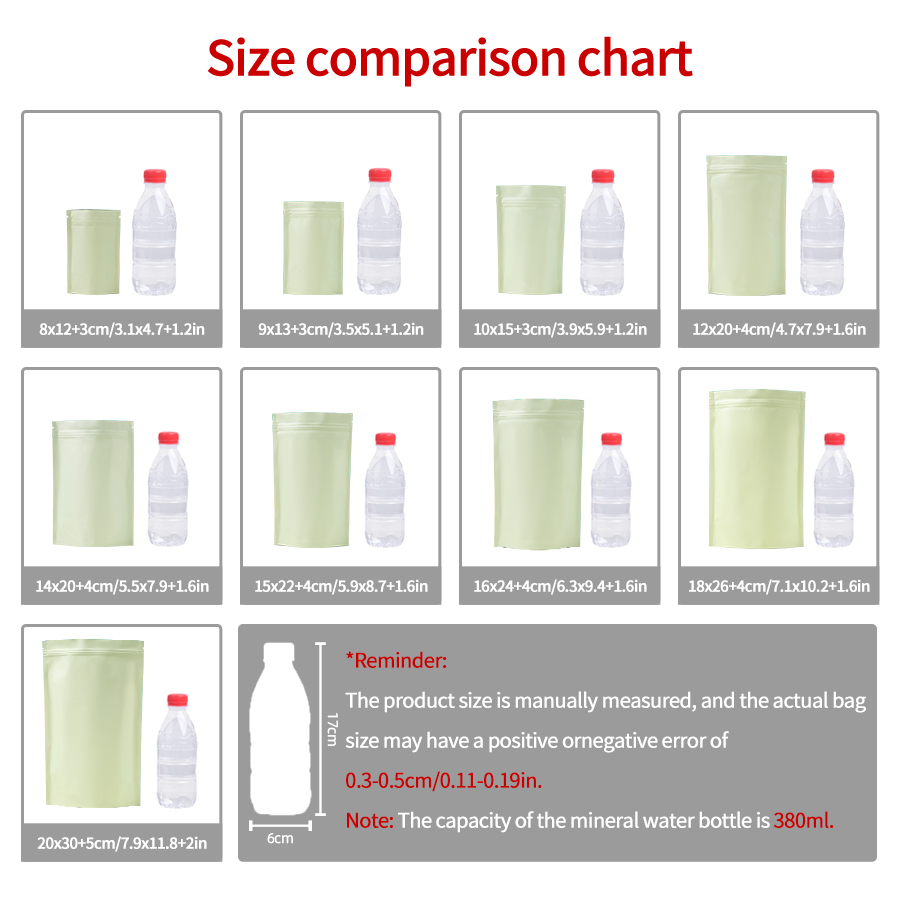 50/100 adet mat soluk sarı fer - Food Storage Bag incelemesi ve fiyatı