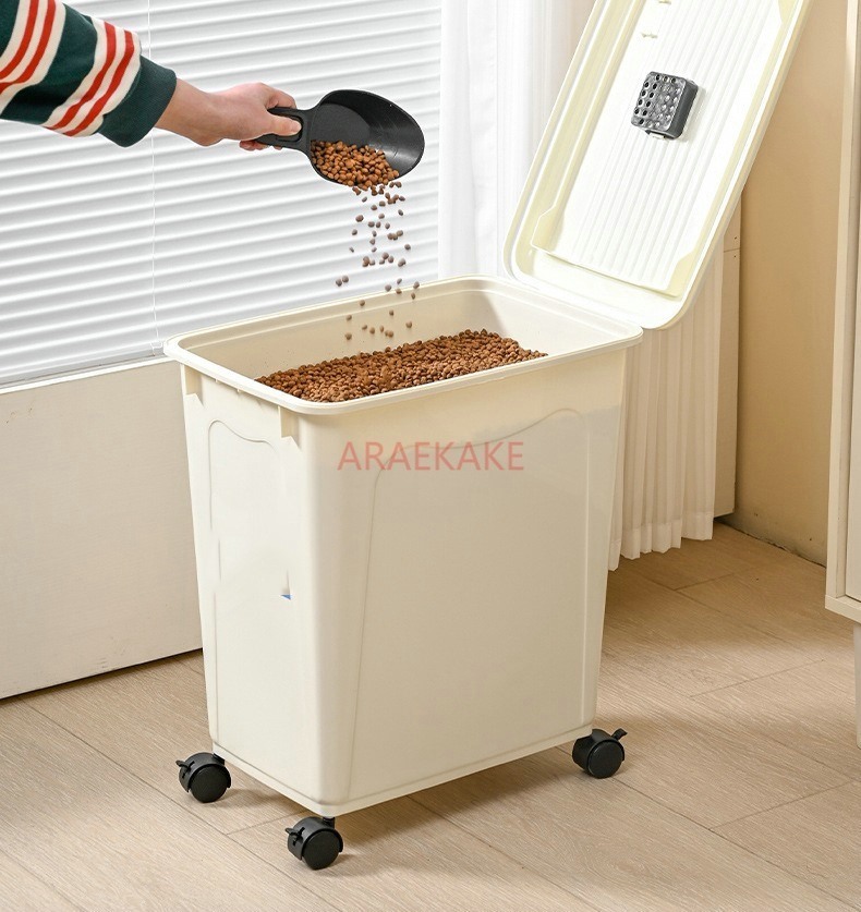 Büyük kapasiteli 15kg kalın kö - Food Storage For Dog incelemesi ve fiyatı