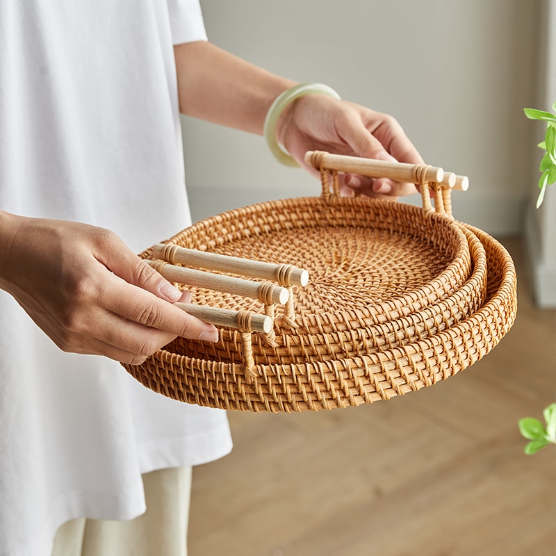 Dikdörtgen Hasır Tepsi Piknik  - Food Storage In Plants incelemesi ve fiyatı