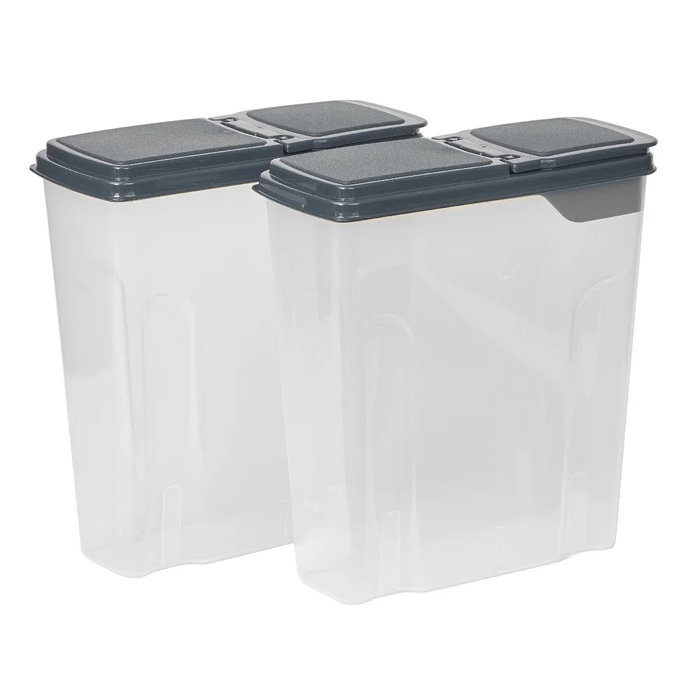 2'li Paket Plastik Tahıl Dağıt - Food Storage Quart Containers incelemesi ve fiyatı